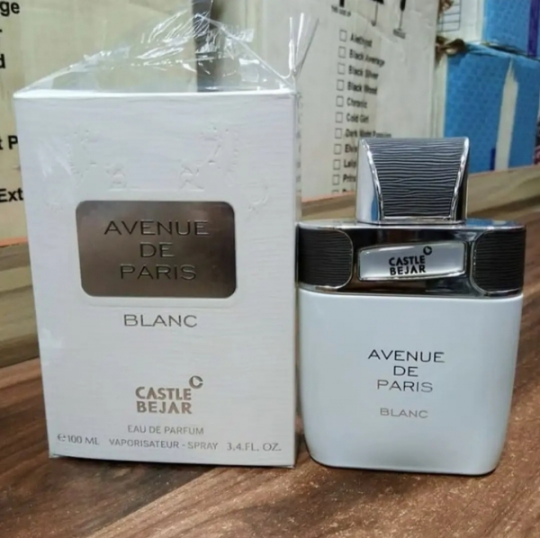 عطر ادکلن اونیو د پاریس بلانک اصلی و اورجینال کستل بیجار ( مونشن سیلور ) CASTLE BEJAR AVENUE DE PARIS BLANC