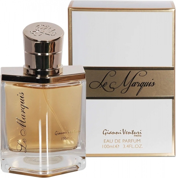 عطر ادکلن له مارکویس گلد اصلی و اورجینال جیانی ونتوری ایتالیا GIANNI VENTURI LE MARQUIS 100ml