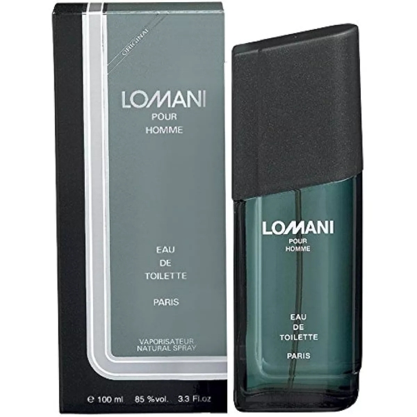عطر ادکلن مردانه لومانی پور هوم سبز اصلی و اورجینال لومانی فرانسه LOMANI POUR HOMME