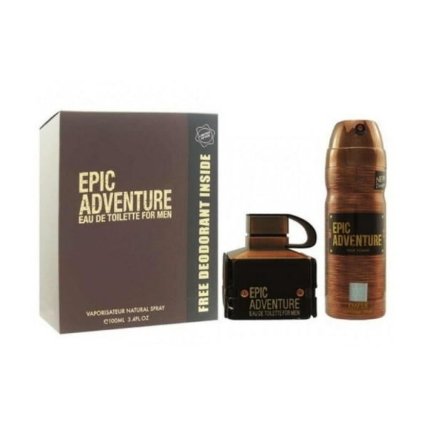 ست عطر ادکلن اپیک ادونچر + اسپری اصلی و اورجینال اماراتی EMPER EPIC ADVANTURE